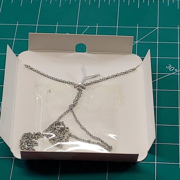 BETTY BOOP 18" NECKLACE WITH HAND PAINTED ENAMEL FLIRTY GIRL CUPCAKE CHARM VTG - Picture 8 of 9